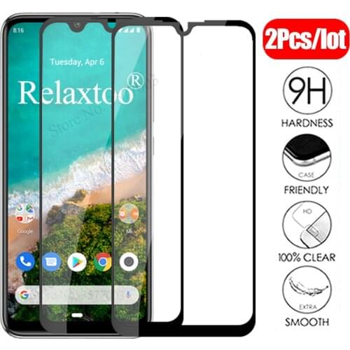 2pcs Mi A3 Tempered Glass Screen Protector For Xiaomi Mi A3 Protective Glass on xiomi mia3 a 3 a3 xiaoma3 safety Glas Film cover