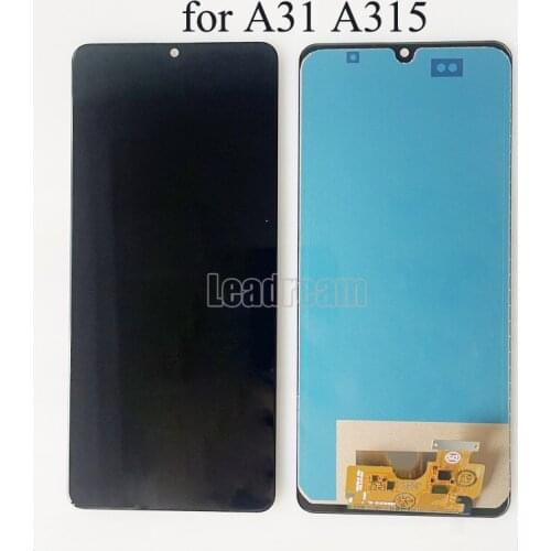 INCELL AMOLED LCD For Samsung Galaxy A31 LCD Display Touch Screen Digitizer Assembly Replacement For Samsung A315 A315F LCD