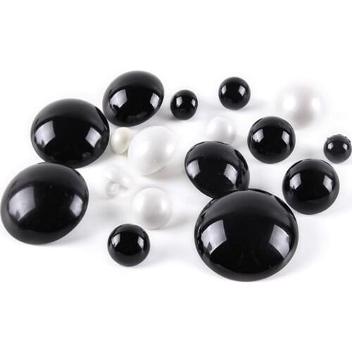 50pcs/lot Decorative Round Buttons Scrapbooking 9mm-18mm Mushroom Button for Shirt