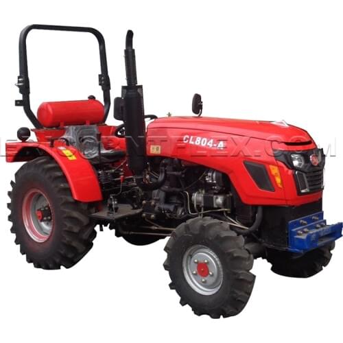 80HP 4WD Agricultural Tractor, Sunshade and Cab Optional