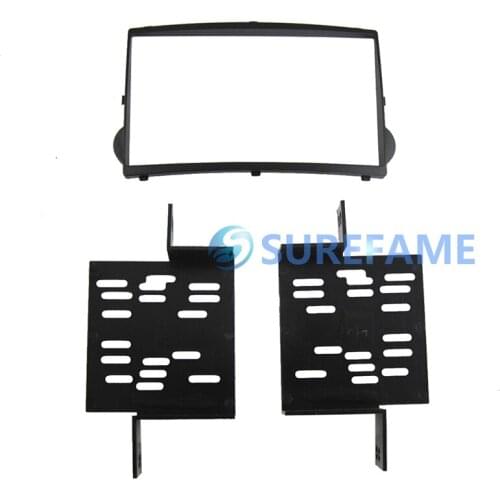 Car Radio Stereo Dash Mounting Kit for Hyundai Starex H1 Starex 2007-2015 Styling Trim Audio Panel Facia Installation Frame Kits