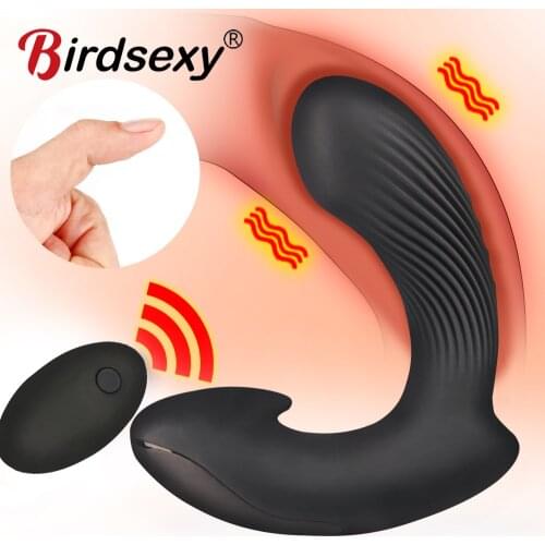 Wireless Remote Contort Prostate Massager For Men USB Rechargeable Anal Vibrator Sex Toys Man Sexual Wellness GG Spot Stimulator
