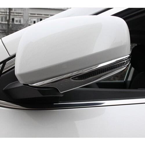 For Renault Kadjar 2016 Accessories Sedan Side Mirror Rearview Mirror Cover Strip Trim Moldings Car Styling Accessories