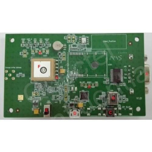 L80-R EVB Kit L80RE-M37 development board GPS module GPS POT (Patch on Top) module patch antenna LCC package Built-in LNA