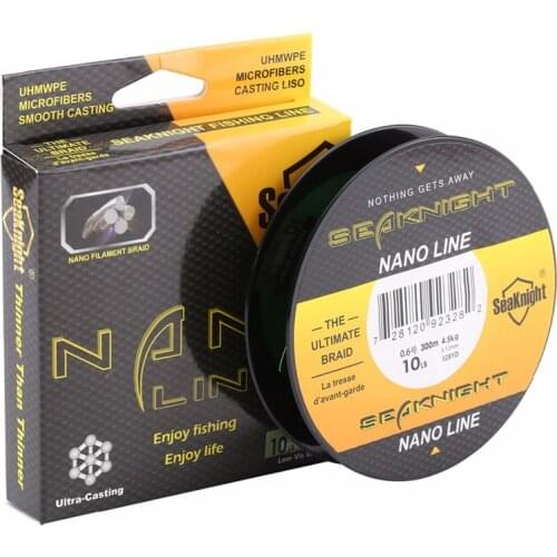 New Seaknight brand 300M PE Braided Fishing Line 4 weaves Strands Line Super strong Braided Lines 4-10 LB Ocean fishing