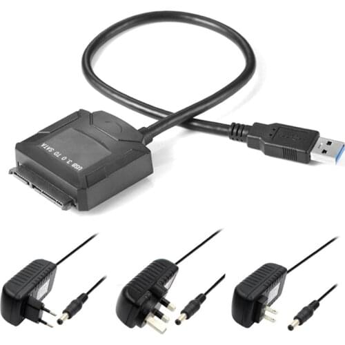 2021 New Sata To Usb3.0 Easy Drive Line Adapter Hard Drive Data Cable 2.5/3.5 Inch Hard D