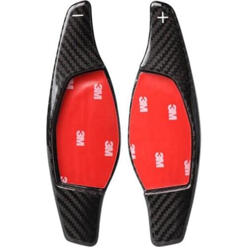 Carbon Fiber Wheel Shifter Paddle Shift For Audi A3 A4L A5 Q2 S3 S4 S5 Car Shift paddles