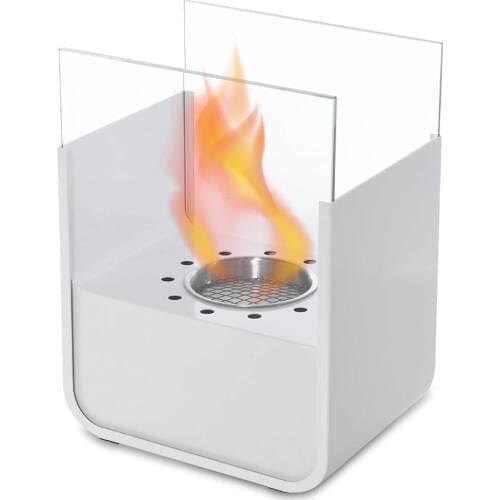 SUNFLAME Bio ethanol fireplace FD02 with stainless steel bio ethanol burner table top model