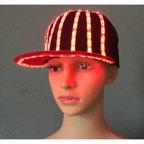 Halloween Party LED hat Hot Sale Luminesce Gloves Light Props Costumes LED Robot Gloves LED gloves