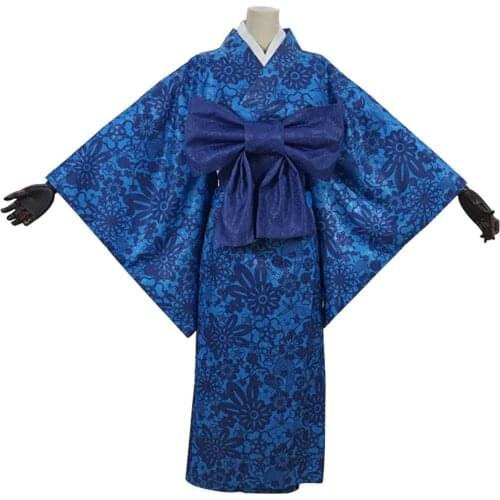 Demon Slayer Hashibira Inosuke Cosplay Costume Women Kimono Outfits Halloween Carnival Costumes