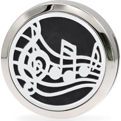 Diffuser locket for women kids Stainless Steel Essential Oil Perfume aroma slide bracelet free 10Pads random (no bracelet) gift