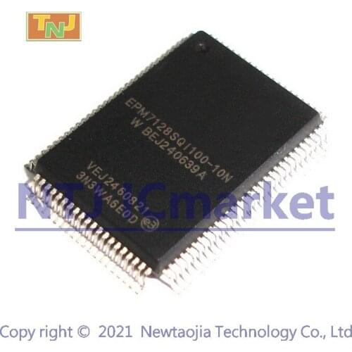 1 PCS EPM7128SQI100-10N QFP-100 Programmable Logic Device Family
