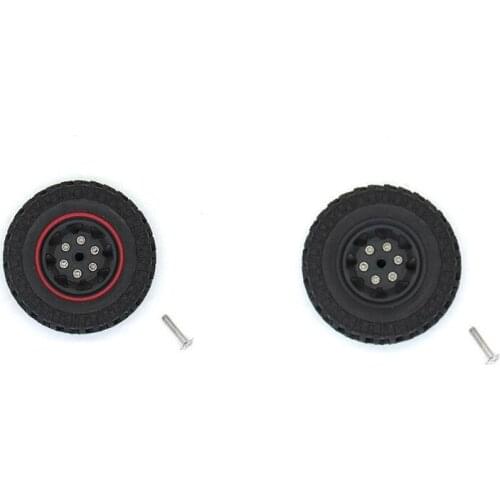 1Pcs Rubber Spare Tires Tyre Wheel for XIAOMI XMYKC01CM JIMNY 1/16 RC