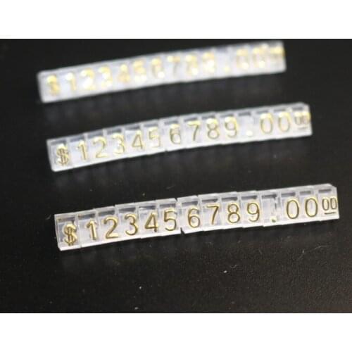 20pcs/lot 45x5x5mm Jewelry Watches Garment Transparent Price Card Tags
