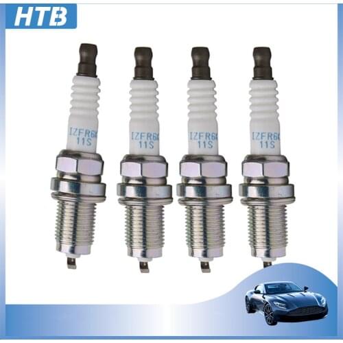 4pcs IZFR6K-11S IZFR6K11S 9807B-561BW Iridium Spark Plug For Honda Civic Accord CRV 1.8 06-11 IZFR6K11NS IZFR6K-11NS IZFR6K-11