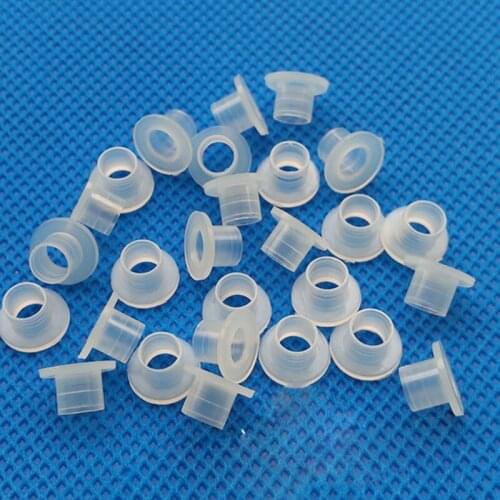 51pcs M5 T-shaped nylon gasket washer plastic step washers gaskets insulation column bushing sleeve plug 6mm outer diameter