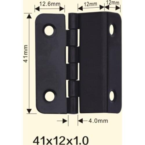 Freeshipping 41*12*1mm Iron Metal Hinge Sewing Machine Folding Table Furniture Flip Tray Hinges Big Door Hinges