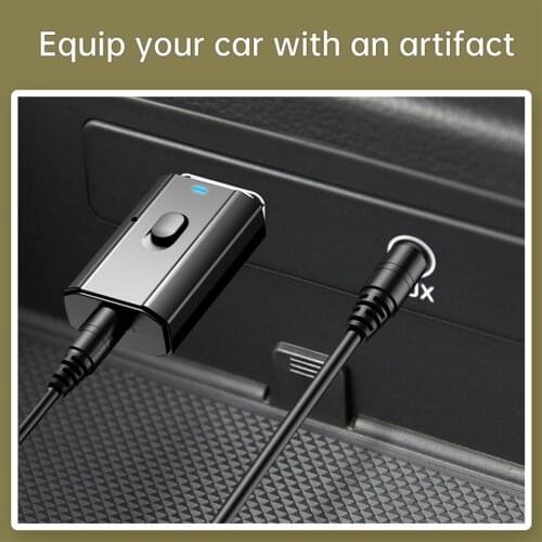 Bluetooth 5.0 Audio Receiver Transmitter Mini Stereo USB 3.5mm AUX For TV PC Car Kit MP3 Player Wireless Music Adapter