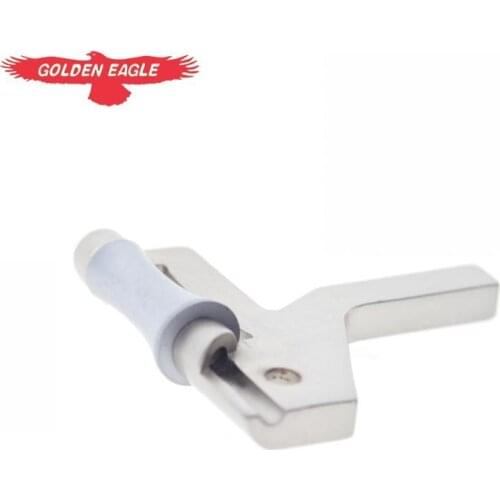 For 801 Leather Skiving Sewing Machine Spare Parts Long Roller Presser Foot