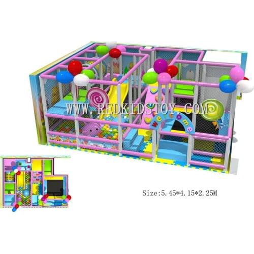 Exported to Turkey Nontoxic Kindergarten Soft Indoor Playground CE Certificated Nursery Indoor Play Equipment 150623a