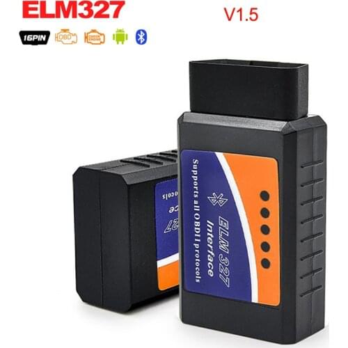 ELM327 V1.5 Bluetooth OBD2 ELM 327 V 1.5 OBDII Code Reader Diagnostic Tool Mini Scanner OBD 2 Diagnostic Tool Car Scanner Tool