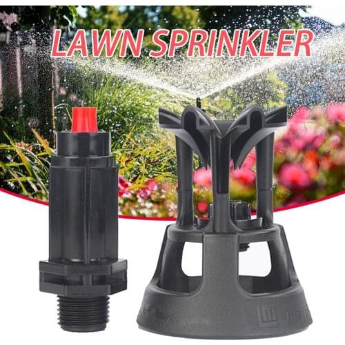 Lawn Sprinkler Nozzle Garden Irrigation Water Sprinkl Sprayer Plastic Rotating