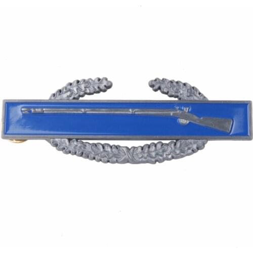 WW2 US USA MILITARY ARMY COMBAT INFANTRY BADGE METAL