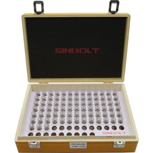 Plug Gauge/pin gauge Set,0.200mm--1.000mm(Interval: 0.01,81pcs),fast delivery