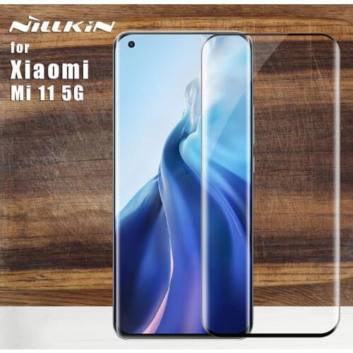 NILLKIN For Xiaomi Mi 11 5G Glass Screen Protector 3d DS CP Plus Pro Max Tempered Glass For Mi 11 5G