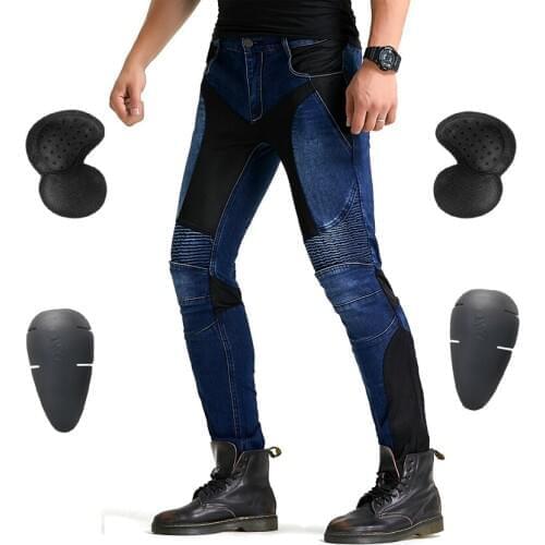 2020 New Motorcycle Pants man same Jeans Off-road Motocross Pants Design Protective Gear Japan Motorcycle jeans WF-118-5
