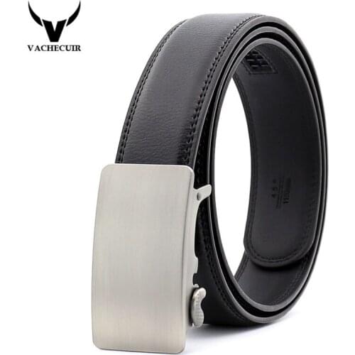 New Designer Automatic Buckle Cowhide Leather men belt Fashion Luxury belts for men designer belts men high quality LY36-623