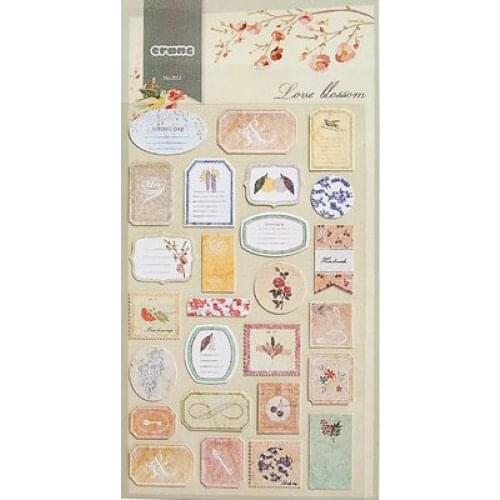 Origin Korea Sonia Scrapbooking High Quality Sticker Spring Days Stationery DIY Household Supplies PVC Craft Decoration
