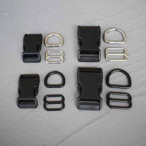 1 Set 20/25mm Backpack Plastic Buckle Quick Side Release Buckle for Bag Luggage Outdoor Backpack Strap Belt Webbing Lether Craft