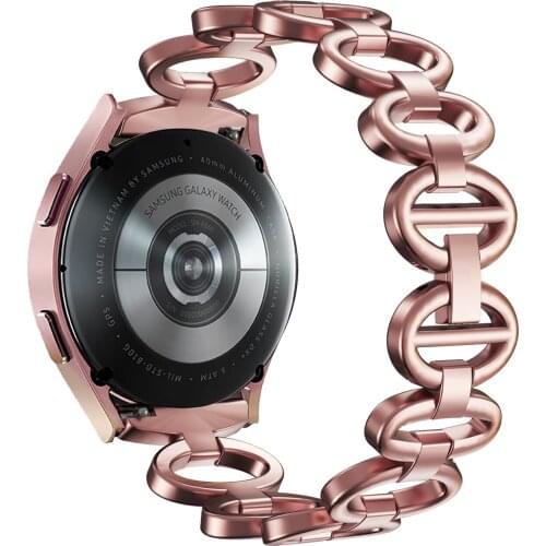 Watch Strap band Stainless Steel Replacement Watchband for Samsung Galaxy Watch 4/Watch 4 Classic 40MM 44MM Watch Accessories