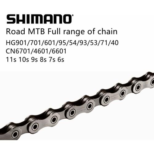 Shimano Road MTB Full range of chains bike Bicycle Chains HG54,HG53,HG40 10 9 8 7 6 speed
