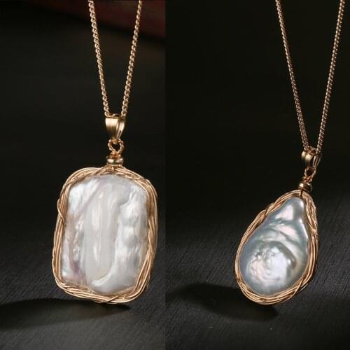 Женские ожерелья из жемчуга SHINYGEM China At AliExpress