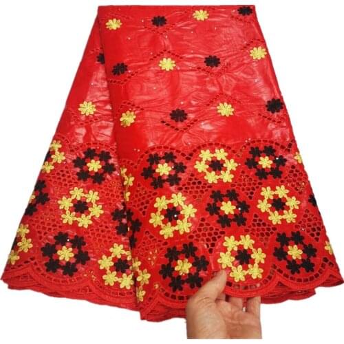 SJ Lace Basin Riche Fabrics Cotton Embroidery Dry Lace African Bazin Riche Fabric Jacquard Brocade Fabrics High Quality y3-67