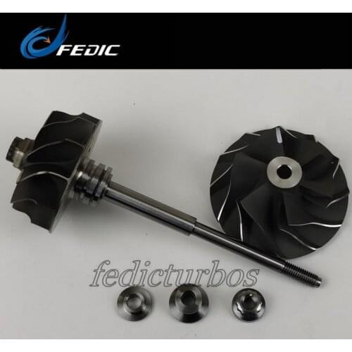 Turbo shaft and wheel TF035 28231-27810 for Hyundai Santa Fe 155 HP 114 Kw 2.2 CRDi D4EB 2188 ccm 2006