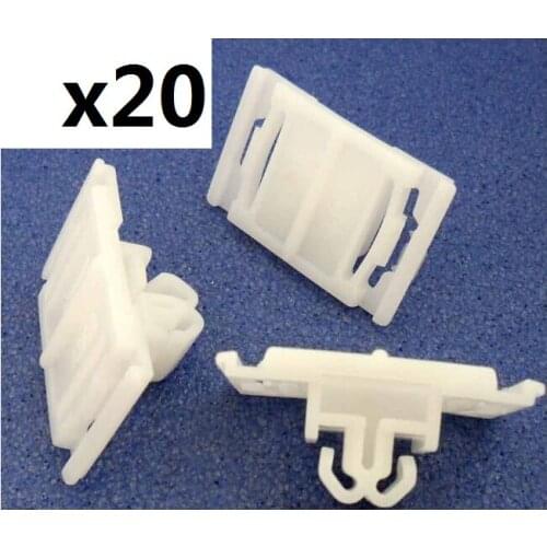 20x For Audi Exterior Door Protection / Bumpstrip / Rubstrip Trim Clips 4A0853825