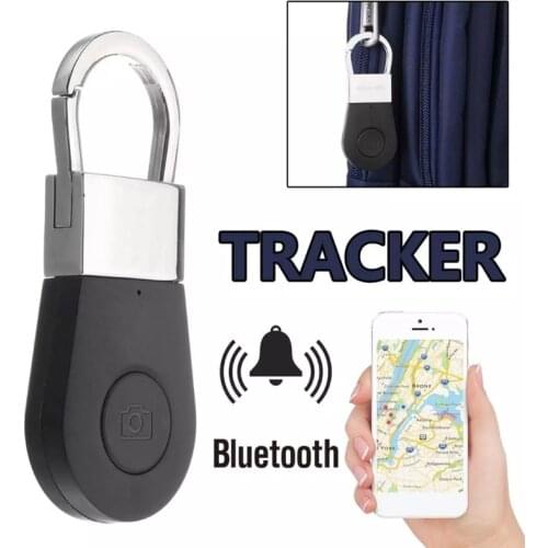 ANGELADY 1PC Anti-Lost Alarm GPS Locator Bluetooth Keychain Tracker Smart Key Finder Car Motorcycle Child Pets Elder Drop Ship