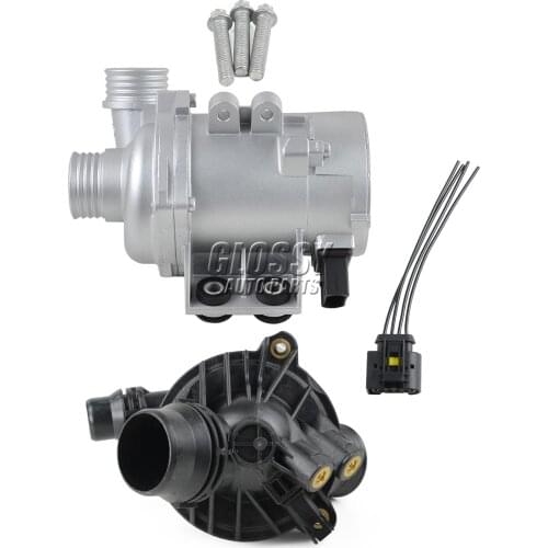 AP03 11517586925 Electric Water Pump +Thermostat Bolt Kit For BMW X3 X5 328I 128i 528i E90 E91 E92 E60 E83 E70 Z4