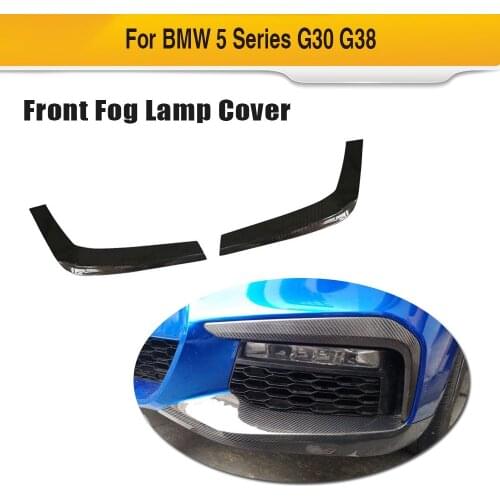 Carbon Fiber Car Front Splitter Flaps for BMW 5 Series G30 G38 M Sport 2017 2018 Car Styling Spoiler Splitter