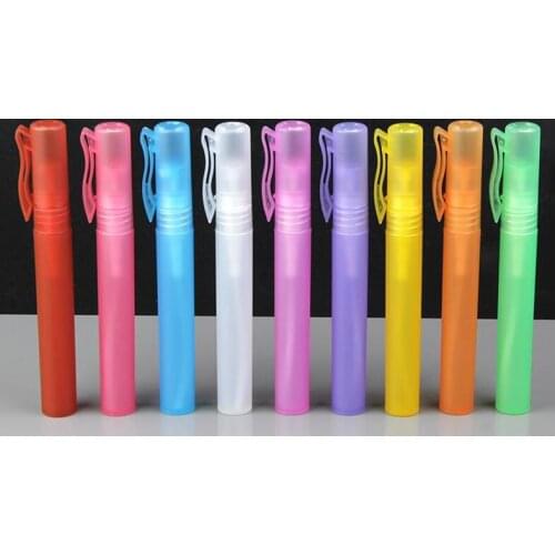 Travel Portable Perfume Bottle Spray Bottles Empty Cosmetic Containers 10ml Perfume Empty Atomizer Plastic Pen SL20