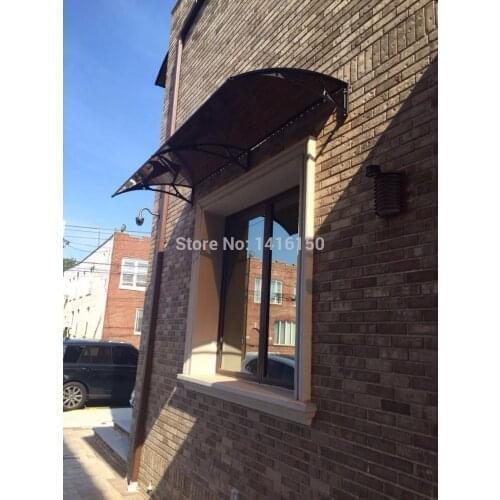 DS100200-A,100x200cm.Depth 100cm, Width 200cm.Home Use Patio Canopy In Aluminum Brackets,PC Solid Boards Canopies Awnings