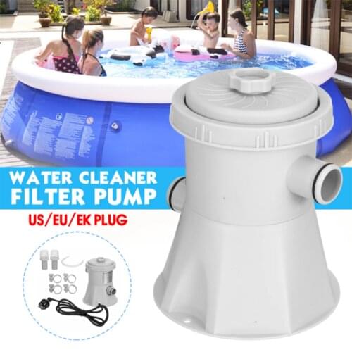 Swimming Pool Electric Filter Pumps Large Pool Filter Household Pool Cleaner Removable Filter Core Circulation Pump