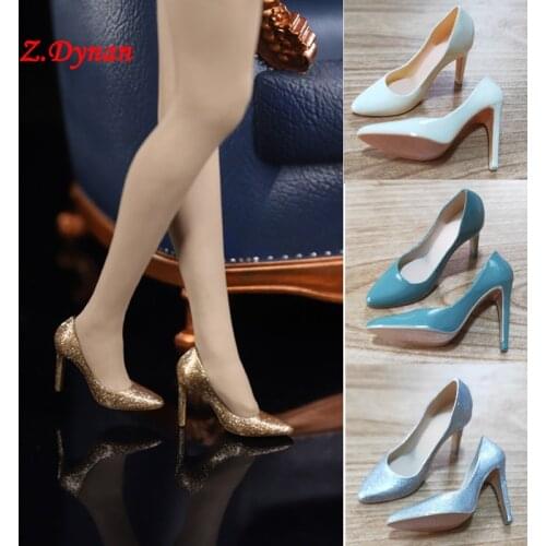 Feeltoys FT018 1/6 Scale Female OL Shoes Figure Accessory High Heels Candy Color Shoes Model for 12'' Action Figure Body