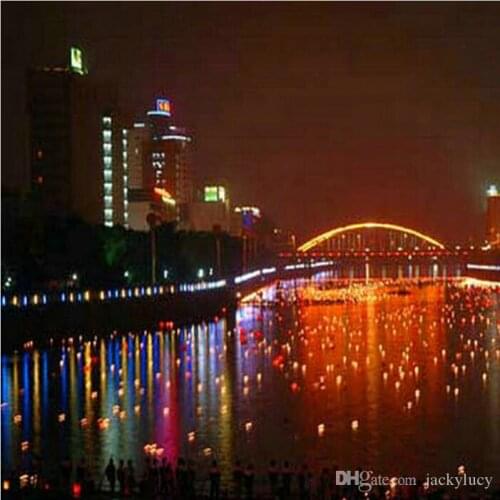 18cm artificial LED lotus lamp party decorations chinese new year decorations decoracion fiesta lanterns wedding decorations