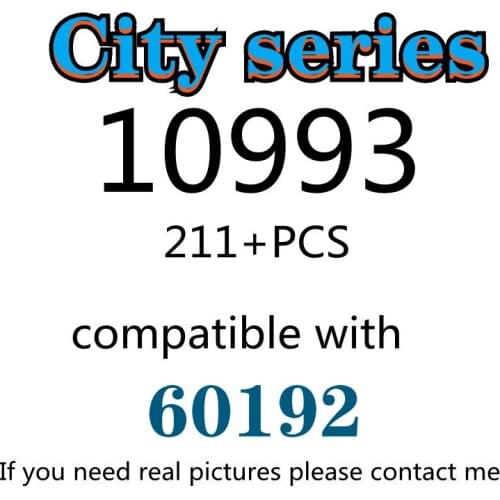 211PCS 10993 Building Block Toy City Series 60192 Assembled Building Block Childrens Toy Gifts