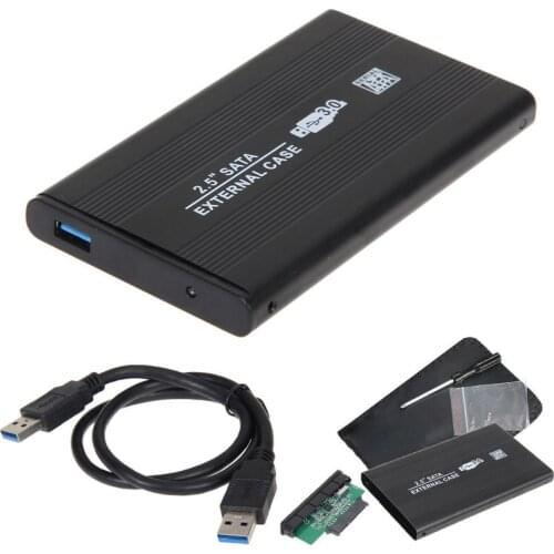 2.5inch USB 3.0 SATA III External Hard Drive HDD Hard Drive Enclosure Case HD Enclosure Super Speed For Windows Mac OS