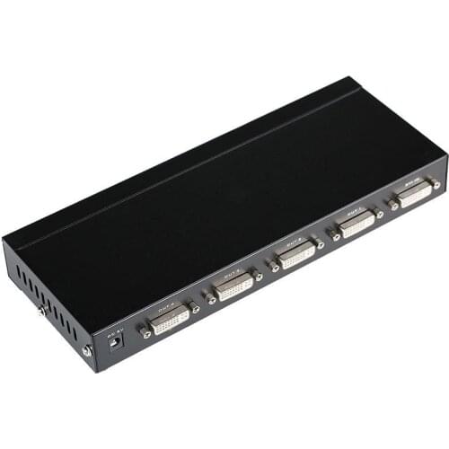 MT-VIKI 4 Port DVI Splitter Distributor Video Sharing 1 input to 4 output multiple LCD monitor Synch Display MT-DV4H